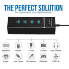 4 In 1 2.0 3.0 USB HUB Splitter High Speed Multi Splitter USB Adapter Expander Cable For Desktop PC Laptop Adapter USB HUB - SJB-DIAMOND ELITES