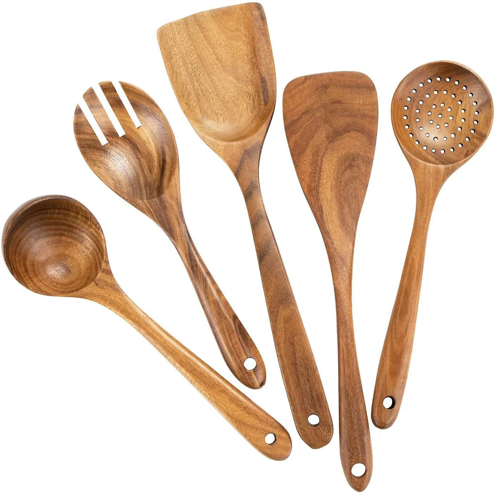 Culinary Essentials Wooden Spatulas Pi-Mart