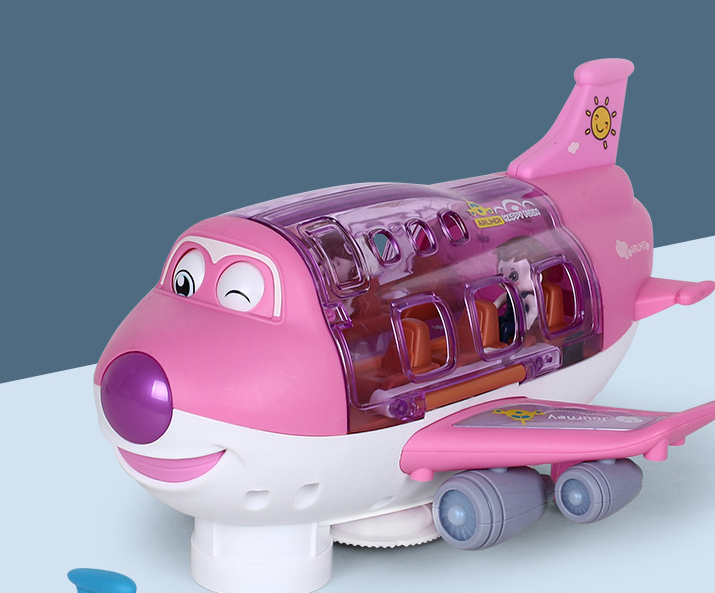 Electric Universal Cartoon Airplane Lights Music Rotation Pi-Mart