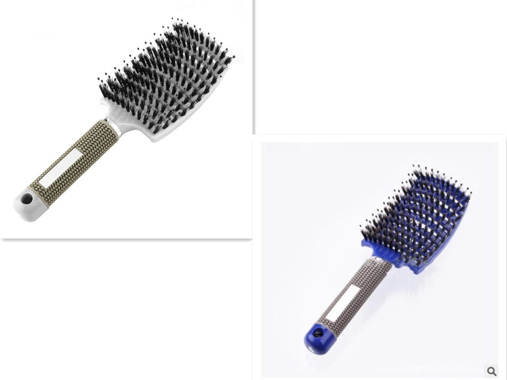 Hairbrush Anti Klit Brushy Haarborstel Women Detangler Hair Brush Bristle Nylon Scalp Massage  Teaser Hair Brush Comb Pi-Mart