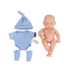 Mini Soft Silicone Baby Doll - Cute Gift for Girls Pi-Mart