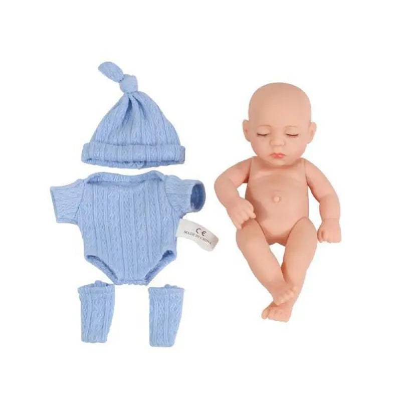 Mini Soft Silicone Baby Doll - Cute Gift for Girls Pi-Mart