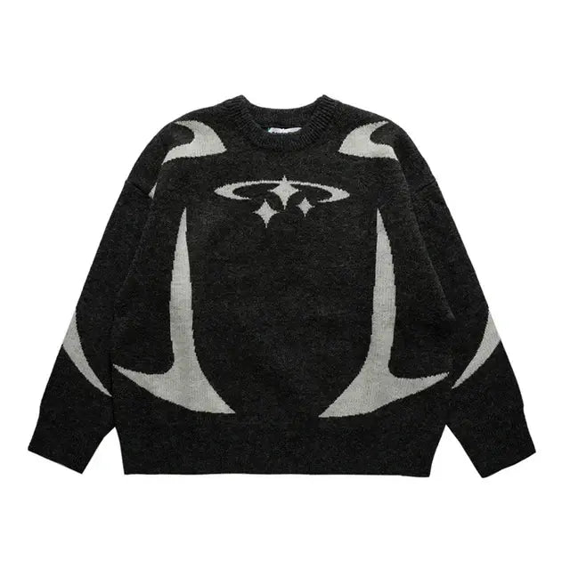 Men's Oversized Pullover Sweater Pi-Mart