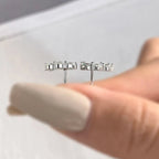 3mm Moissanite Diamond Stud Earrings 925 Sterling Silver 18K White Gold Plated BandsCo Straps