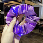3Pcs New Arrival Girls LED Luminous Scrunchies Hairband Ponytail Holder Headwear Elastic Hair Bands Solid Color Hair Accessories Ponytail Holder Accessories for Women And Girls