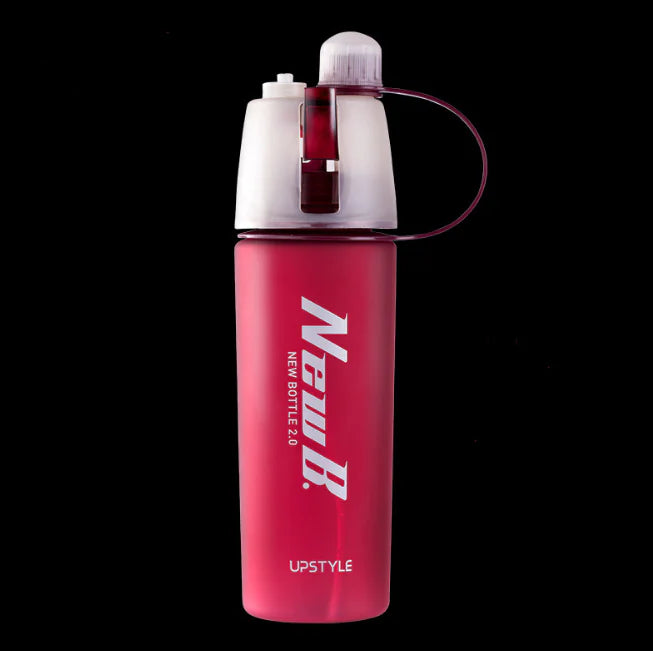Portable Sports Spray Water Bottle (Plastic) Pi-Mart