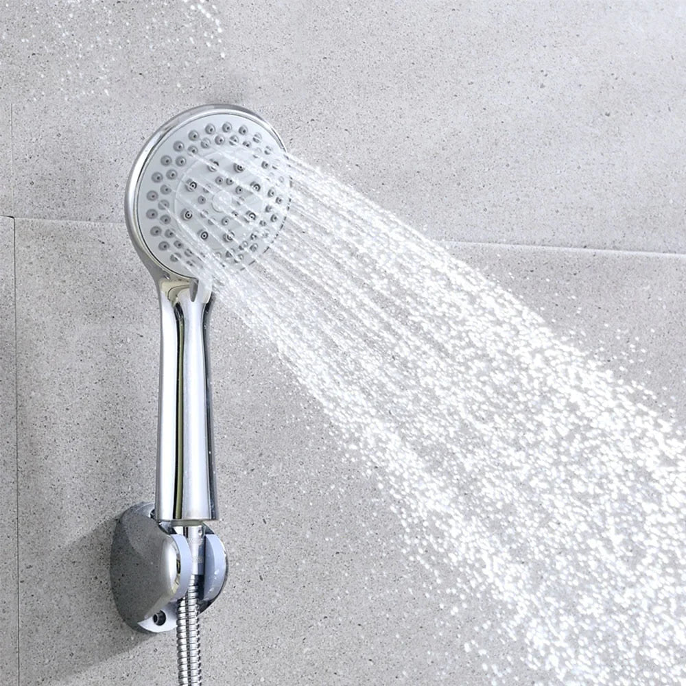 High Pressure Shower Head 5 Settings Handheld Shower Heads Spray With 5 FT Hose Pi-Mart