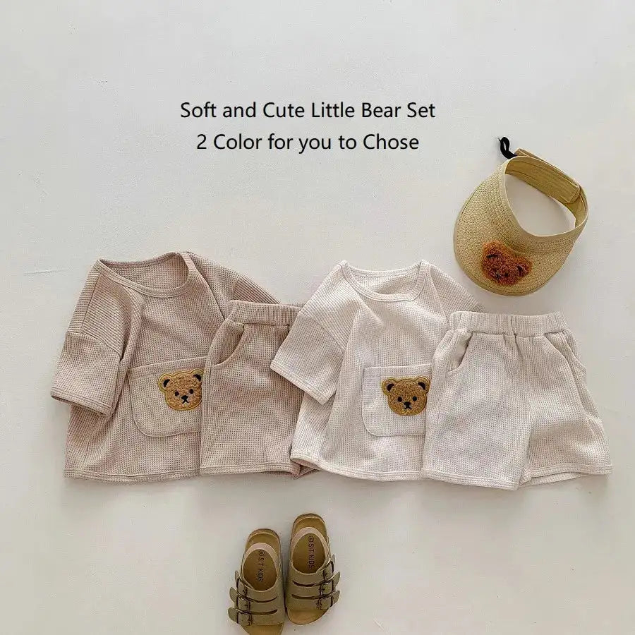 Bear Waffle Toddler Set Pi-Mart