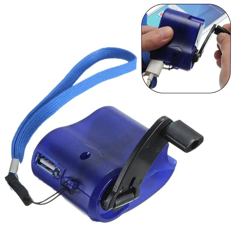 USB Charger Crank (without power) Pi-Mart