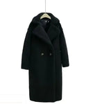 Long Winter Cashmere Lamb Winter Coat Pi-Mart