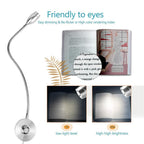 3W Dimmable Wall Reading Lamp, LED Bed Reading Book Light, Wall Sconce Bedside Reading Study Lamp Decorative Table Lamp Cute Study Lamps for Bedroom Décor Stevvex