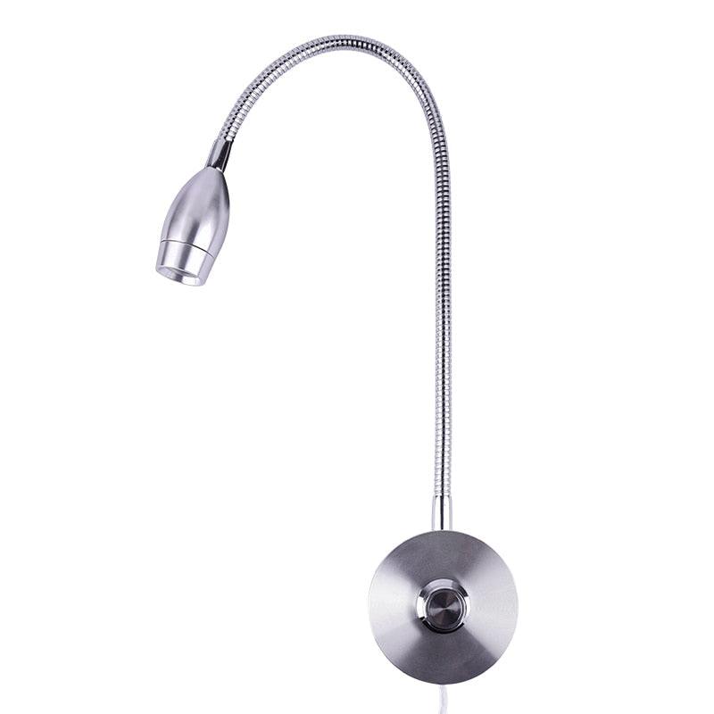 3W Dimmable Wall Reading Lamp, LED Bed Reading Book Light, Wall Sconce Bedside Reading Study Lamp Decorative Table Lamp Cute Study Lamps for Bedroom Décor Stevvex