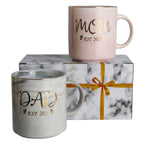 New Mom and Dad Est 2025 -New Parents Pregnancy AnnouncementMommy and Daddy First Time Pregnancy Gift，New Parents Gifts For Couples 2025 Pi-Mart