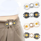 4 Sets Pant Waist Tightener Fashion Pants Clips Waist Tightener Sewing Buttons Pins for Jeans Dress Too Big Loose Adjustable  Button Pins Sewing Button Waist Tightener Clip Waist Adjuster Clips for Dresses Pants Jeans Stevvex