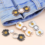 4 Sets Pant Waist Tightener Fashion Pants Clips Waist Tightener Sewing Buttons Pins for Jeans Dress Too Big Loose Adjustable  Button Pins Sewing Button Waist Tightener Clip Waist Adjuster Clips for Dresses Pants Jeans Stevvex