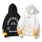 Flame hooded sweatshirt