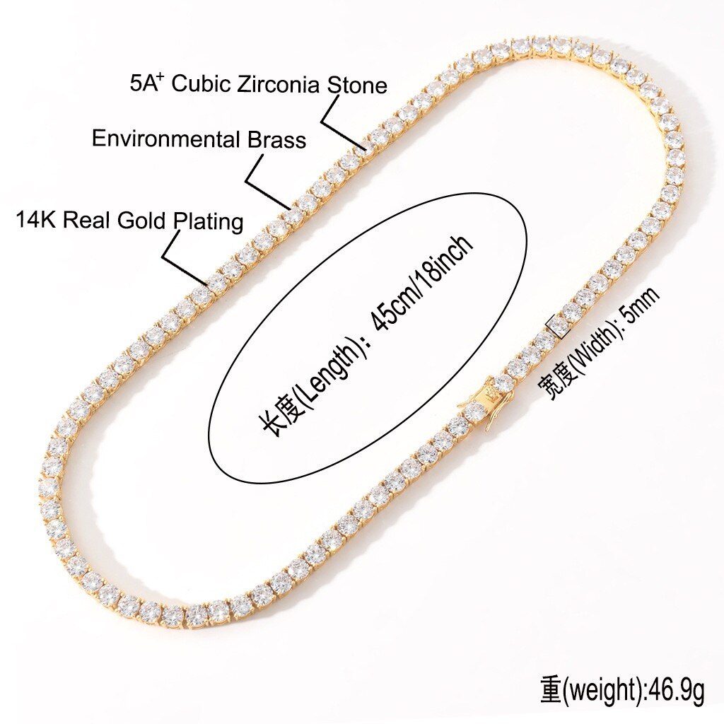 Box Clasp Necklace - SJB-DIAMOND ELITES