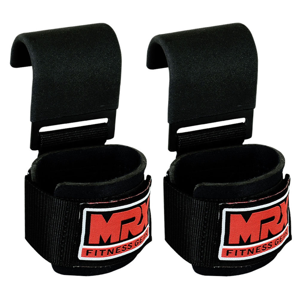 Mrx Weight Lifting Metal Hooks Gym Bodybuilding Workout Deadlift 3 Styles - SJB-DIAMOND ELITES