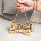 Metallic Mini Lipstick Bag, Girl Chain Butterfly Dinner Purse, Evening Purse, Evening Bags for Women Formal, Clutch Purse, Clutch Purse Casual, Clutch Purse Party, Prom Bag, - SJB-DIAMOND ELITES