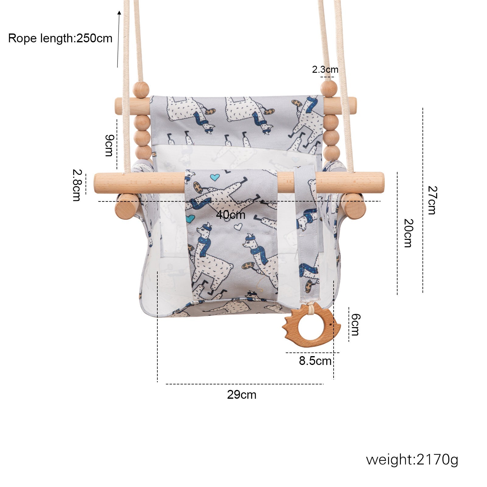 Fashionable Personality Swing Indoor Children's Home Pi-Mart
