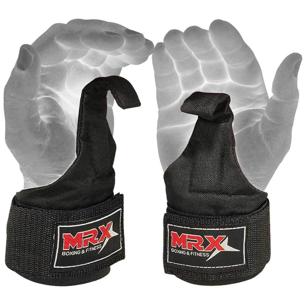 Mrx Weight Lifting Metal Hooks Gym Bodybuilding Workout Deadlift 3 Styles - SJB-DIAMOND ELITES
