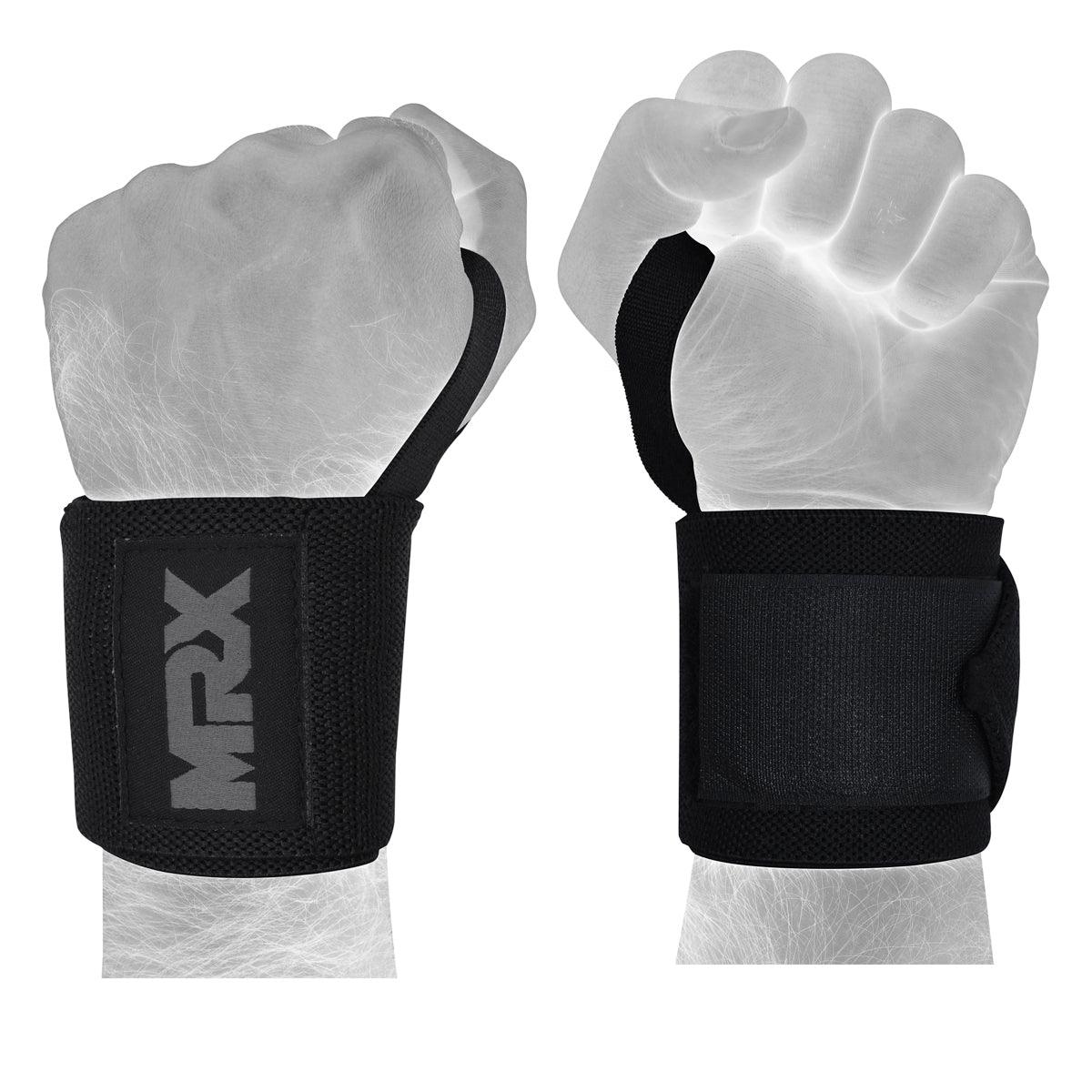 Mrx Weight Lifting Wrist Wraps Bodybuilding Gym Workout Training Unisex - SJB-DIAMOND ELITES