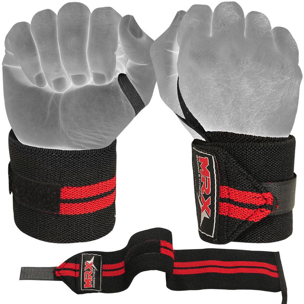 Mrx Weight Lifting Wrist Wraps Bodybuilding Gym Workout Training Unisex - SJB-DIAMOND ELITES