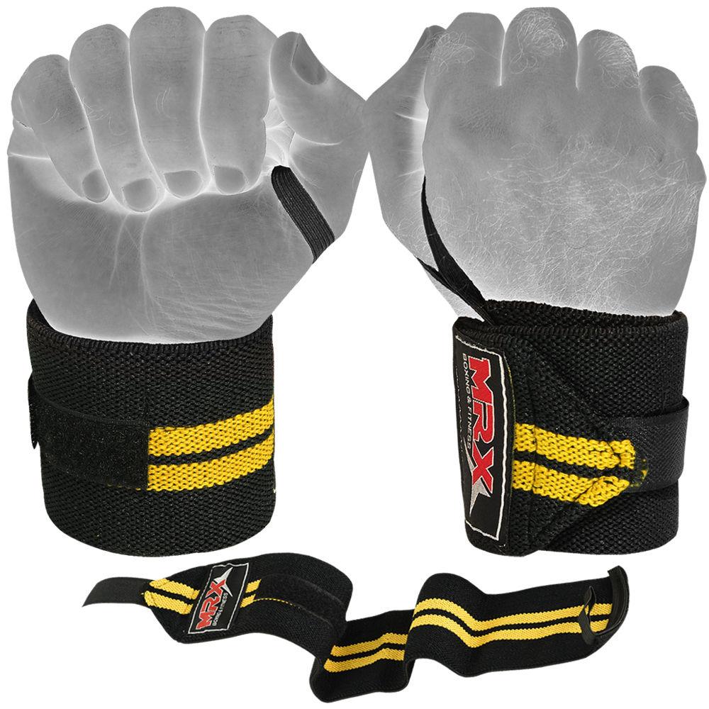 Mrx Weight Lifting Wrist Wraps Bodybuilding Gym Workout Training Unisex - SJB-DIAMOND ELITES