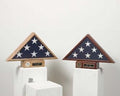 Burial flag Display and pedestal case - flag Pedestal The Military Gift Store