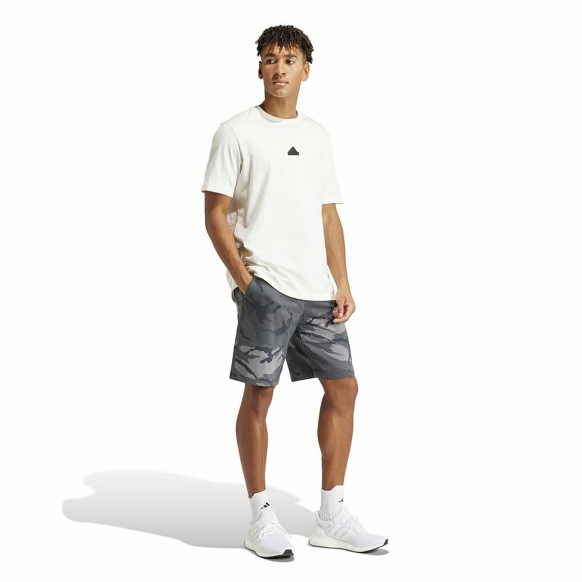 Sports Shorts Adidas Camo Grey Lootquake LLC