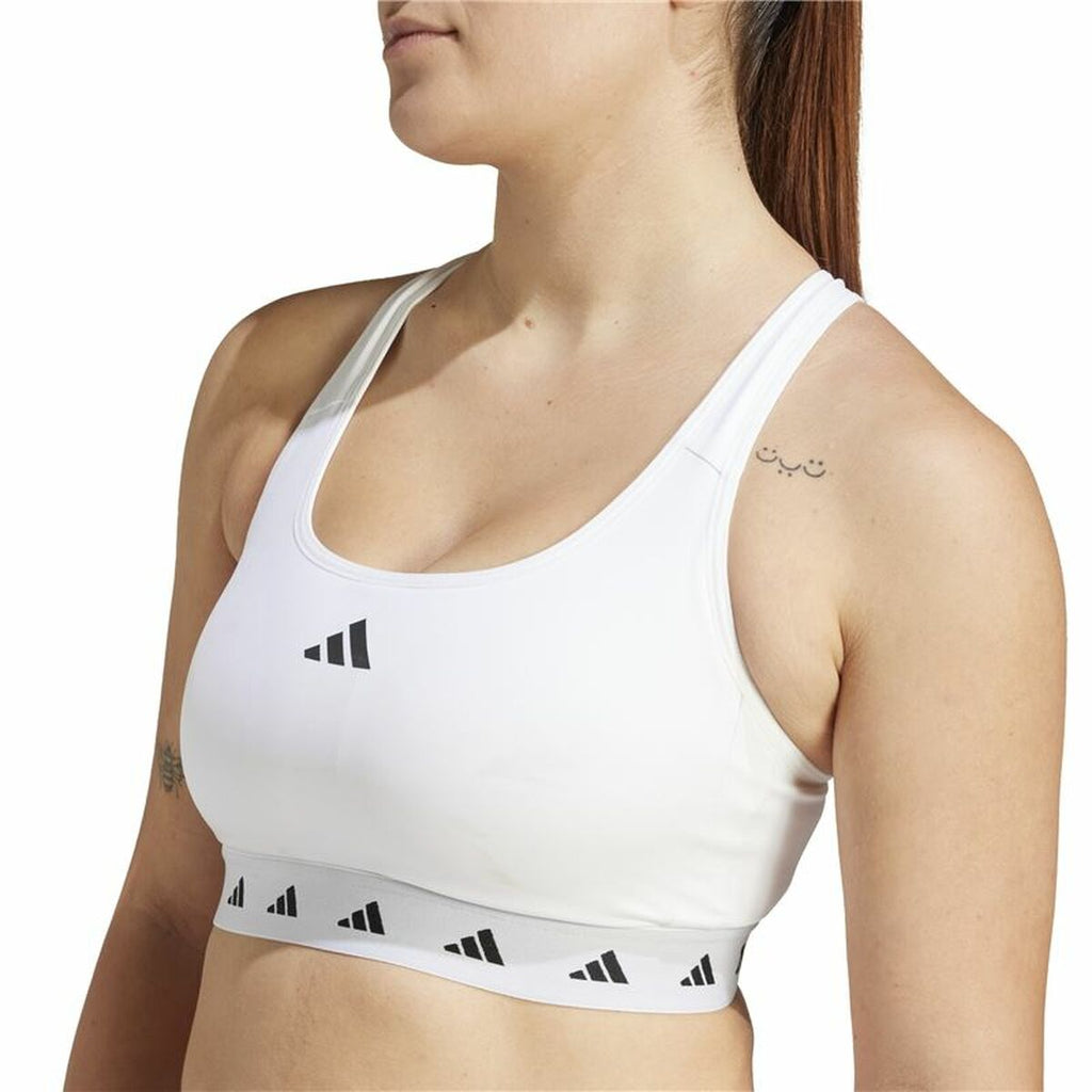 Sports Bra Adidas Essentials White Lootquake LLC