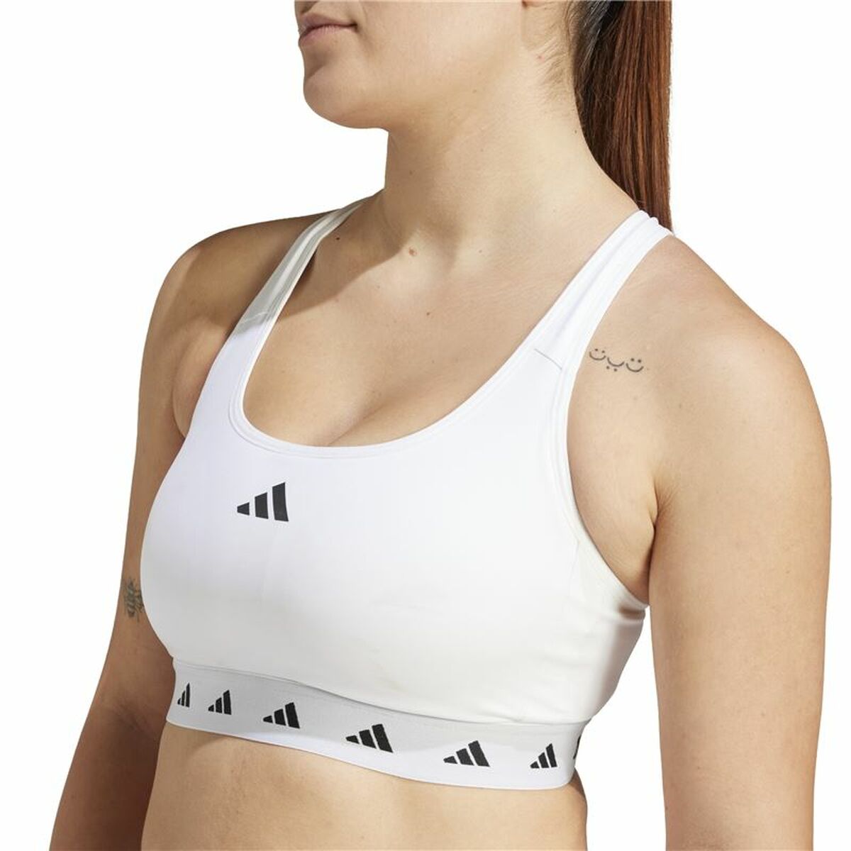 Sports Bra Adidas Essentials White Lootquake LLC