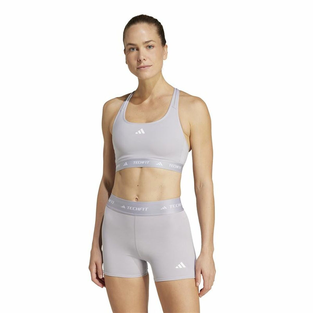 Sports Bra Adidas Techfit Grey Lootquake LLC