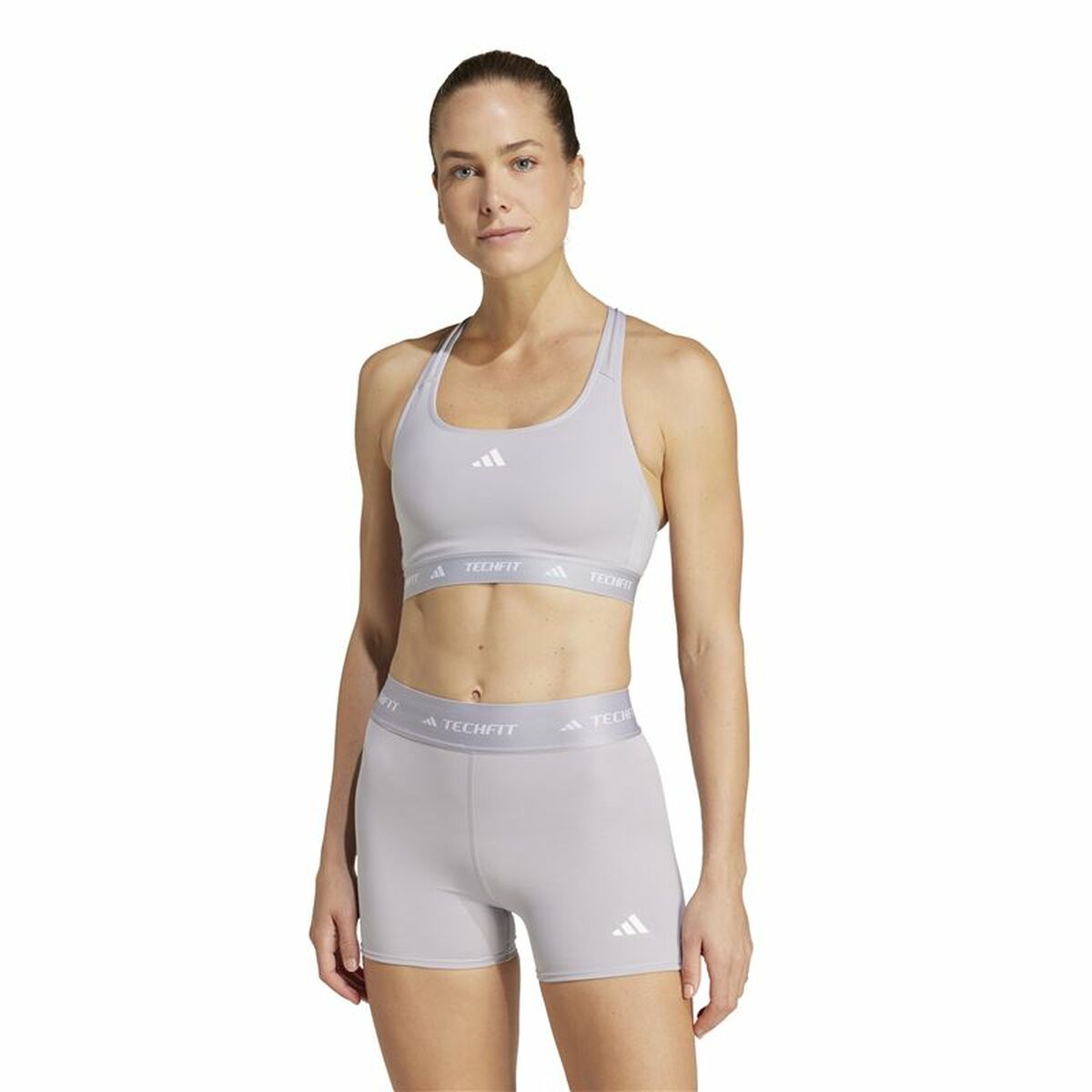 Sports Bra Adidas Techfit Grey Lootquake LLC