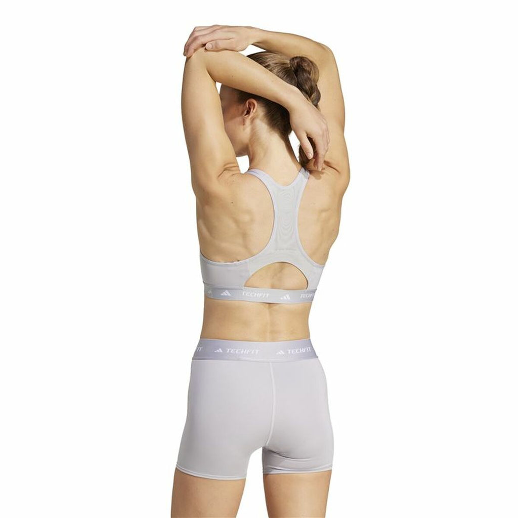 Sports Bra Adidas Techfit Grey Lootquake LLC