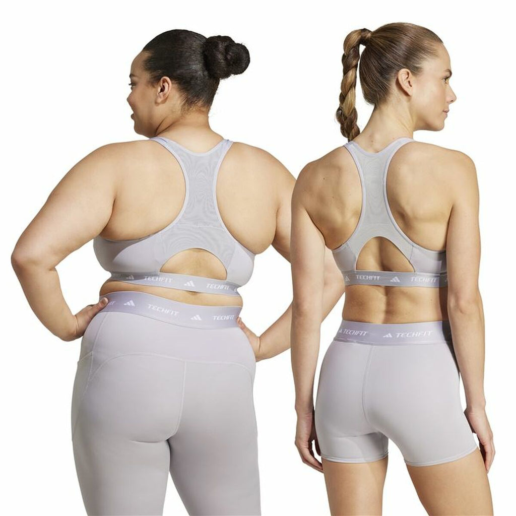 Sports Bra Adidas Techfit Grey Lootquake LLC