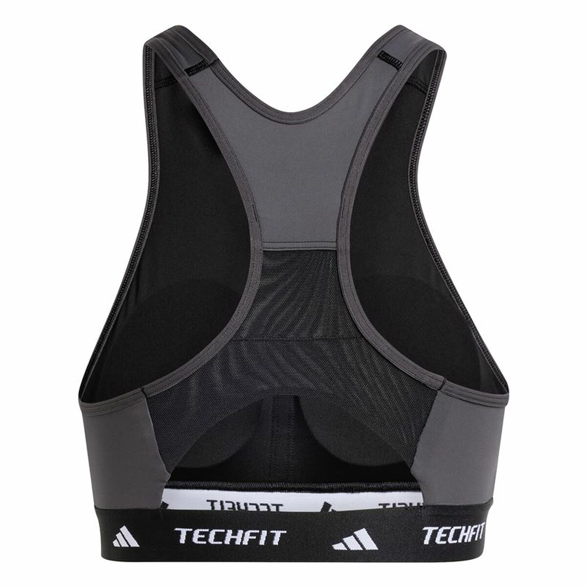 Sports Bra Adidas Techfit  Black Lootquake LLC