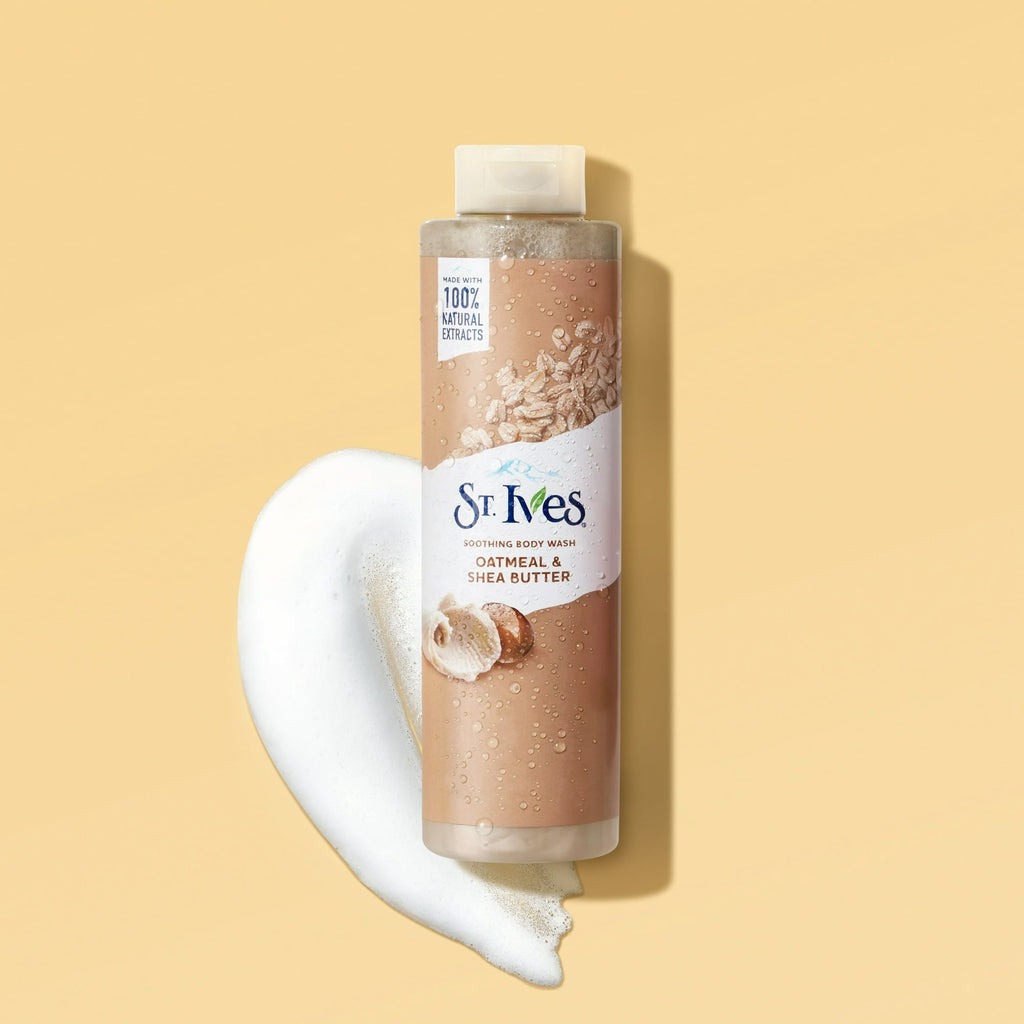 St. Ives Oatmeal and Shea Butter Dry Skin Soothing Liquid Body Wash, 22 oz EasyOptionXY LLC