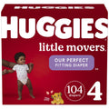 Huggies Little Movers Baby Diapers Size 4; 104 Count EasyOptionXY LLC