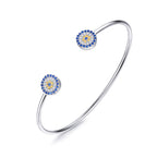 Tongzhe S925 Silver Bracelet Factory Direct Cross-border Hot Bangle Bracelet Wholesale In Spot Pi-Mart