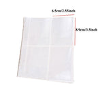 40/80 Pockets PVC Card Holder Photo Album Pages Album Pages Card Sleeves Storage Photo Holder Transparent 3/5 inch Album Page ScrapbookAnniversary Gift For Couple Stevvex