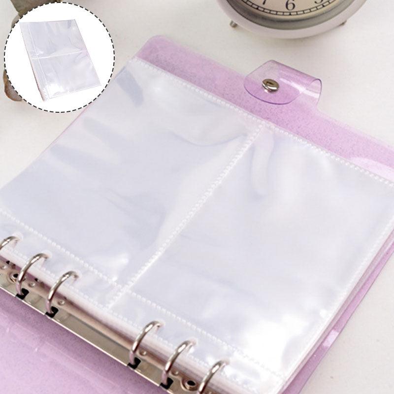 40/80 Pockets PVC Card Holder Photo Album Pages Album Pages Card Sleeves Storage Photo Holder Transparent 3/5 inch Album Page ScrapbookAnniversary Gift For Couple Stevvex