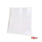 40/80 Pockets PVC Card Holder Photo Album Pages Album Pages Card Sleeves Storage Photo Holder Transparent 3/5 inch Album Page ScrapbookAnniversary Gift For Couple Stevvex