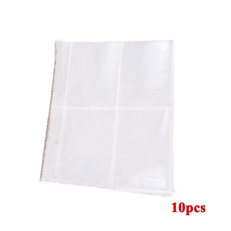 40/80 Pockets PVC Card Holder Photo Album Pages Album Pages Card Sleeves Storage Photo Holder Transparent 3/5 inch Album Page ScrapbookAnniversary Gift For Couple Stevvex