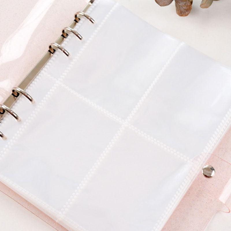 40/80 Pockets PVC Card Holder Photo Album Pages Album Pages Card Sleeves Storage Photo Holder Transparent 3/5 inch Album Page ScrapbookAnniversary Gift For Couple Stevvex