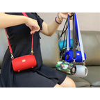 Bluetooth speaker portable card cloth outdoor strap Pi-Mart