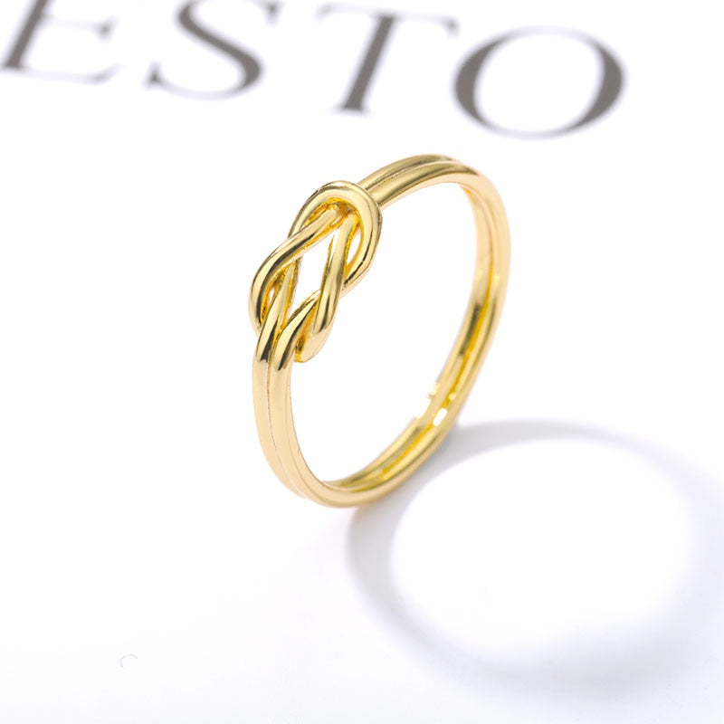 Knot Infinity Rings For Women Pi-Mart