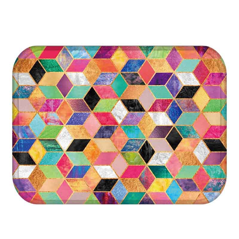 Cartoon floor mats kitchen mats non-slip floor mats living room floor mats Pi-Mart