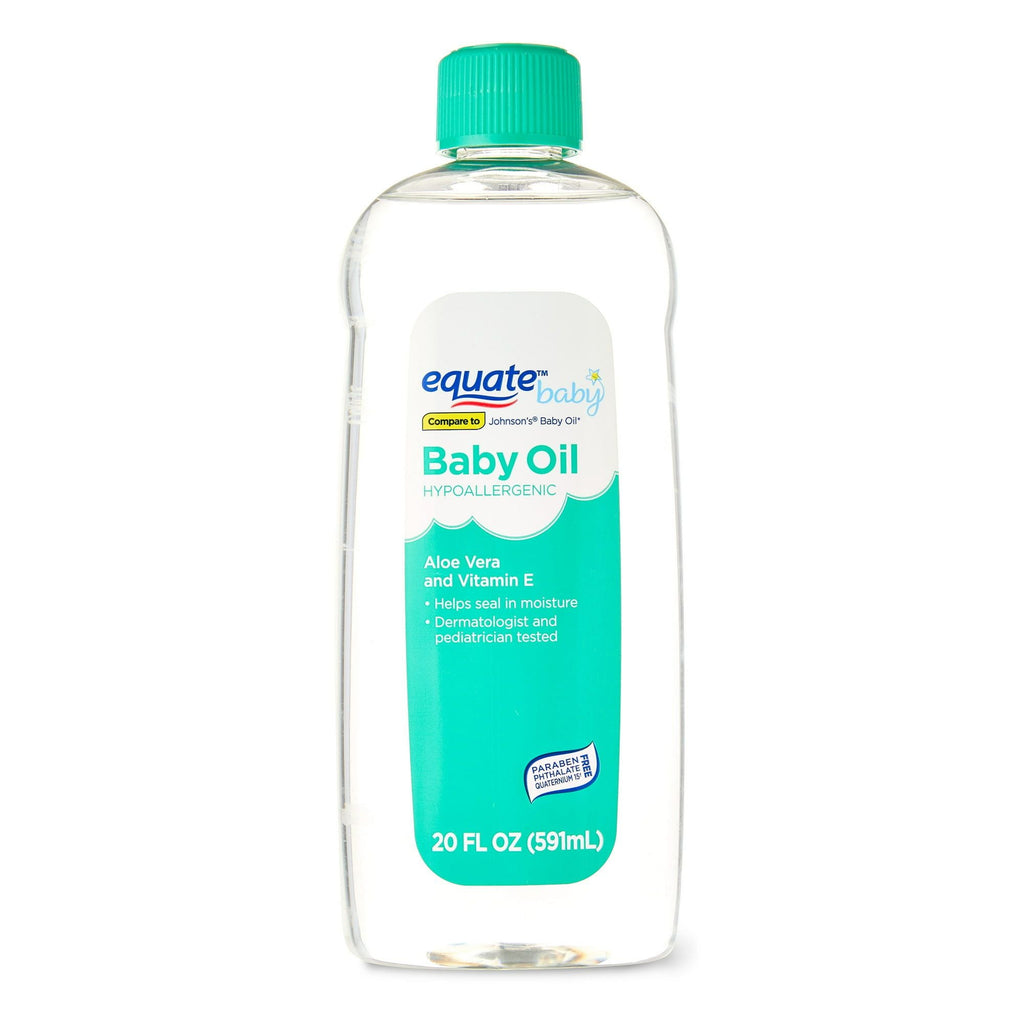 Equate Baby Hypoallergenic Baby Oil, 20 fl oz EasyOptionXY LLC