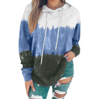 Tie-dye print hoodie Pi-Mart